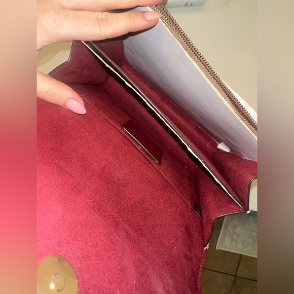 Coach Klare Leather Crossbody with Linear Quilting Stitches - Picture 5 of 5